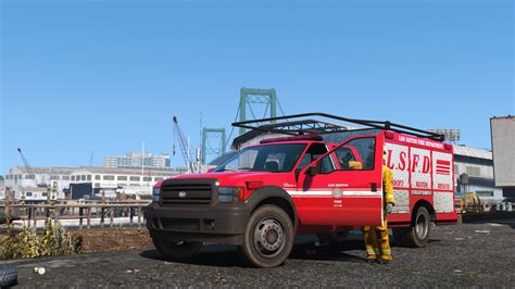 Los Santos Fire Department Vehicle Pack Lsfd And Lsiafd Add On