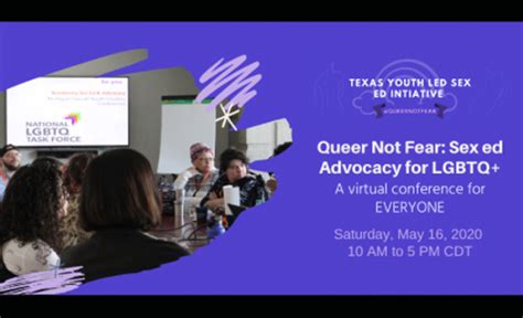Virtual Seminar On Lgbtq Youth Sex Ed Set For Saturday Dallas Voice