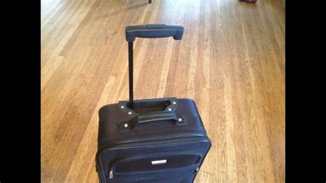 How To Repair A Suitcase Handle Youtube