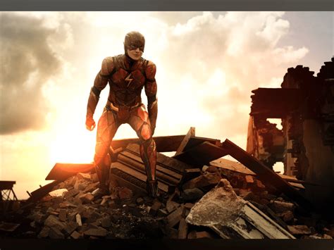 Zack Snyder Shares New Image Of The Flash From Justice League Batman News