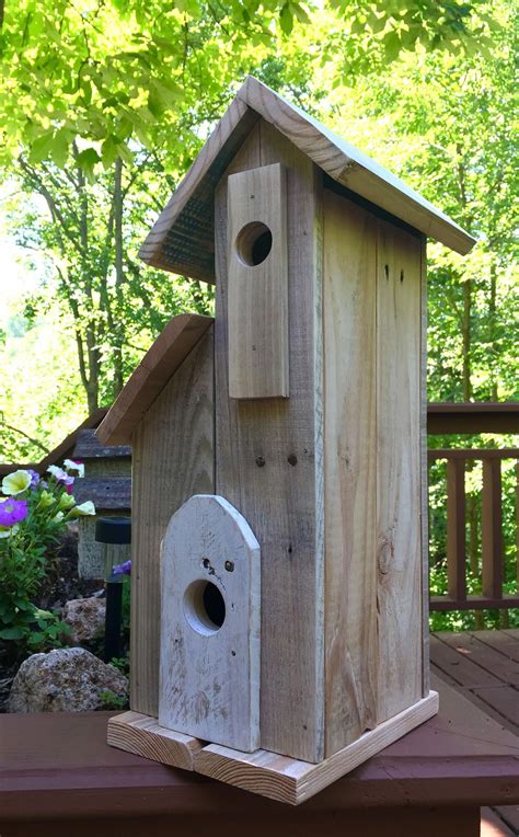 Semi Barn Style Birdhouse Design Simple Custom Handmade Birdhouses