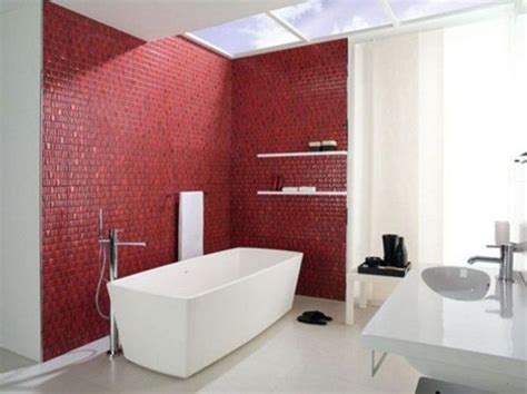 36 The Good The Bad And Red Bathroom Pecansthomedecor