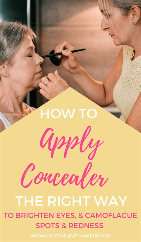 how to apply concealer the right way noleen sliney using concealer how to apply concealer