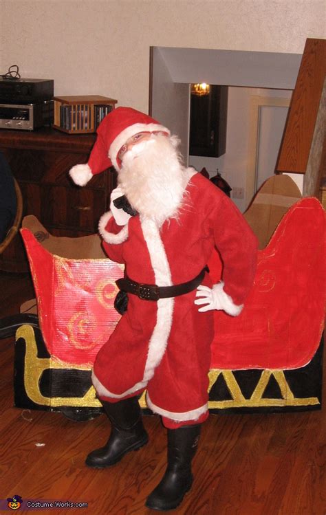 Santa Claus And Reindeer Costume Photo 45