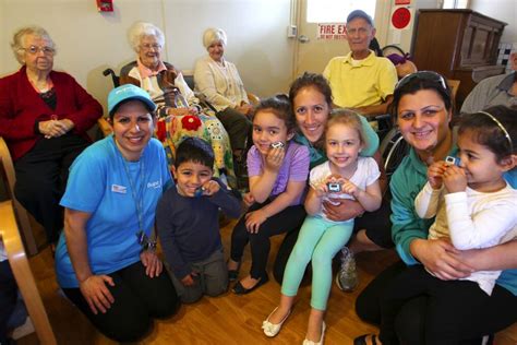 Tots Share A Giggle With Elderly St George And Sutherland Shire Leader