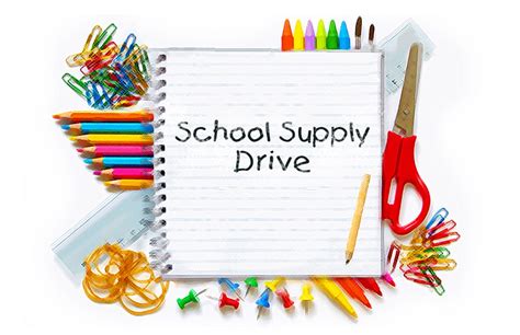 School Supply Drive Clipart Clip Art Library