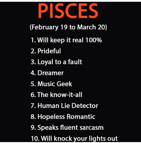 Pin By Jesika Rabitt On Birthday Memes Pisces Quotes Horoscope Pisces Pisces Facts