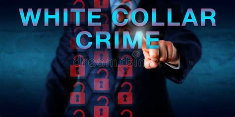 Detective Pressing White Collar Crime Onscreen Stock Image Image Of Economic Illegal 67542827