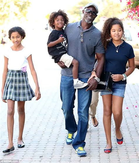 Djimon Hounsou Ended Things With Wife But Keeps In Touch Because Of Son