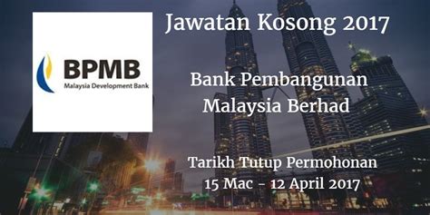 Pembmyk1 swift code is the unique bank identifier for bank pembangunan malaysia berhad's head office branch located in kuala lumpur. Bank Pembangunan Malaysia Berhad Jawatan Kosong BPMB 15 ...