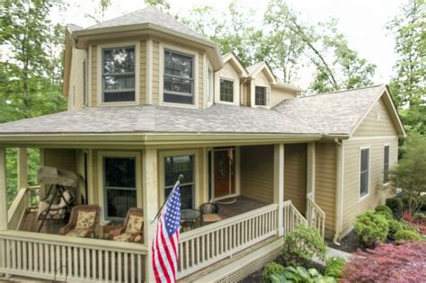 If your shingles or gutters are damaged after you put a ladder on the roof but these are no longer used by most gutter professionals, and one of the reasons is the spikes put such large holes in the fascia they actually led to water damage in the fascia and subfascia! Owens Corning Designer Shingles, Sand Dune, Roof ...