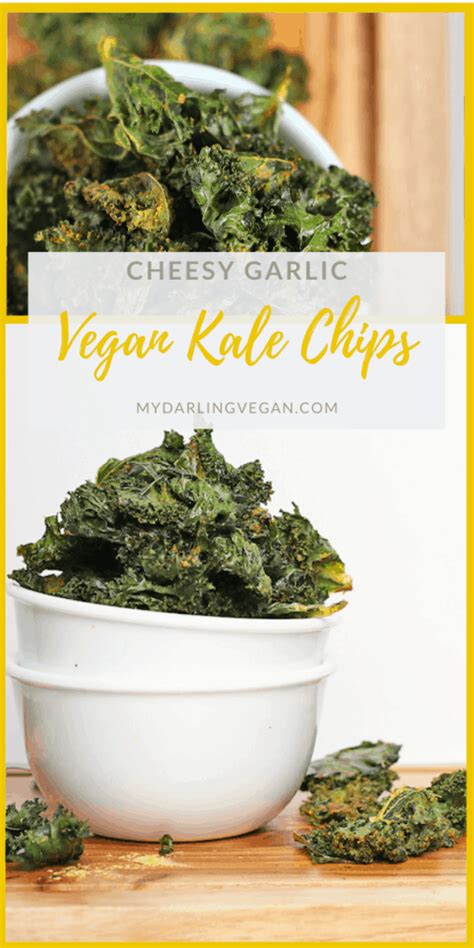The Perfect Cheesy Kale Chips My Darling Vegan