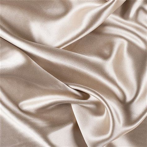 Beige Silk Crepe Back Satin Fabric By The Yard With Images Silk