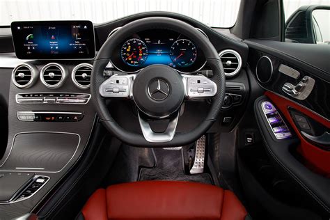 Mercedes Benz Glc Coupé Interior Sat Nav Dashboard What Car