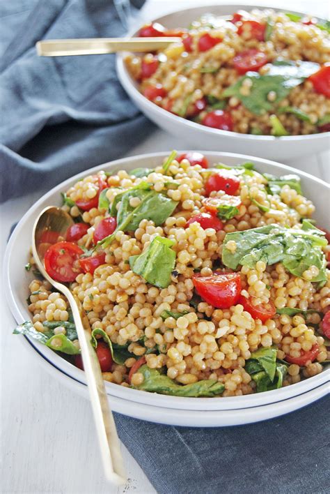 Bring to the boil, then reduce heat and simmer for 15 minutes, or until the couscous is tender. Toasted Pearl Couscous Salad with Lemon Dijon Vinaigrette ...
