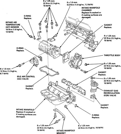 2007 Honda Odyssey Engine Parts Diagram