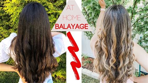 Your hair is ombre if it goes from a lighter hue at the ends into a darker shade at the roots. How to Balayage Your Hair at Home┃Balayage on Dark Hair ...