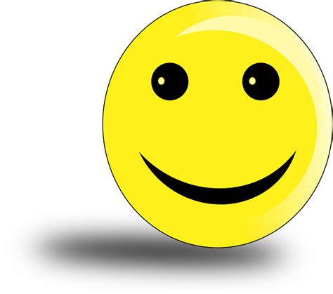 Free Vector Graphic Smiley Yellow Ball Emoticon Free Image On