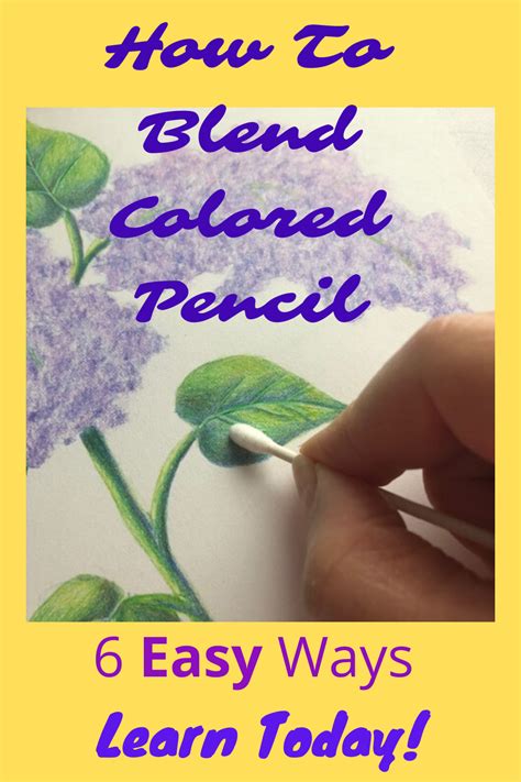 How To Blend Colored Pencil Blending Colored Pencils Pencil Shading