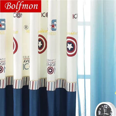 Buy New Super Heros The Avengers Window Curtains For