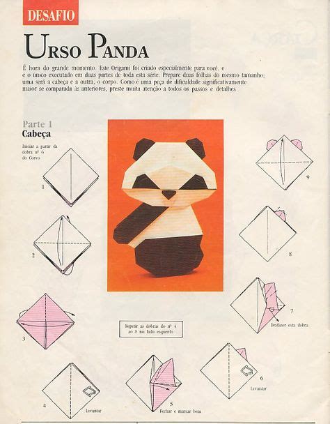 57 Ideas For Origami Easy Panda