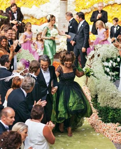 Tina Turner Marries Erwin Bach Wedding Album