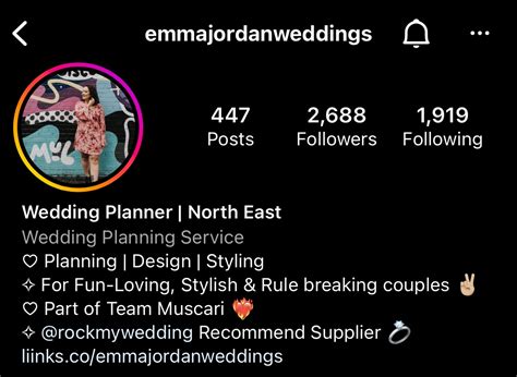 Best Instagram Bio Ideas For Wedding Businesses Examples And Tips