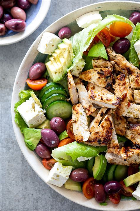 Greek Chicken Salad Simply Delicious