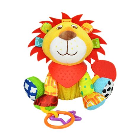 Sozzy Plush Baby Animals Multi Sensory Activity Toy For Babies And