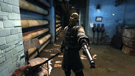 Image Overseer With Pistol Dishonored Wiki Fandom Powered By