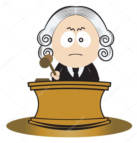 Judge Using His Gavel Stock Vector Image By ©romul 2009 4592761