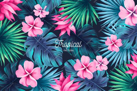 846 Background Flower Tropical Pics Myweb