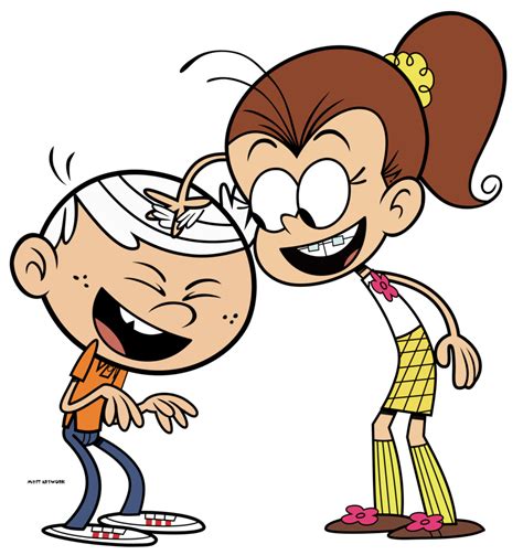 Tlh Lincoln And Luan Not A Loud By Mandash1996 Famliy Pictures