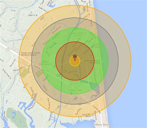 Hiroshima Blast Radius Map How Would A Nuclear Bomb Affect Your Area