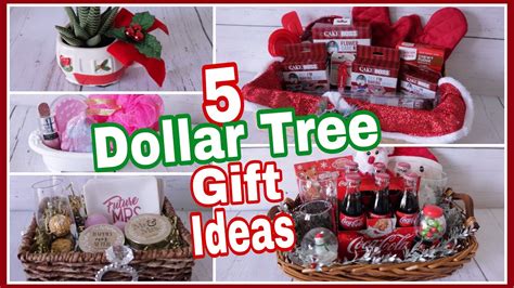 Dollar Tree Christmas T Baskets Diy T Ideas Youtube