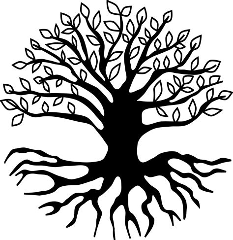 Tree Roots Vector Free At Getdrawings Free Download