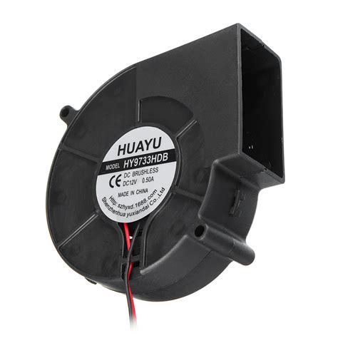 12v 97x33mm Brushless Blower Centrifugal Cooling Fan Computer 2pin Dc 05a