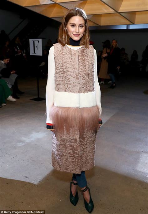 Olivia Palermo Wears Unusual Fur Coat Daily Mail Online