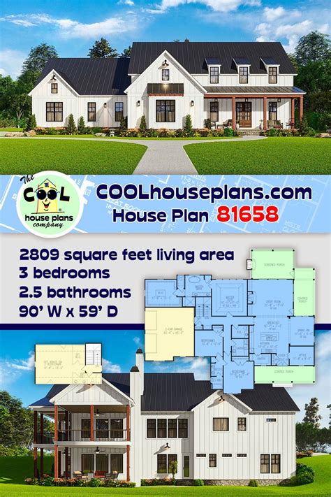 Build Transitional Farmhouse Plan if you're in the market for a modern
