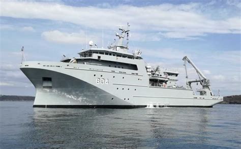 Royal Moroccan Navy Receives New Hydrographic Vessel Dar Al Beida