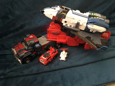 Transformers Armada Optimus Prime Jetfire And Overload 1993274391