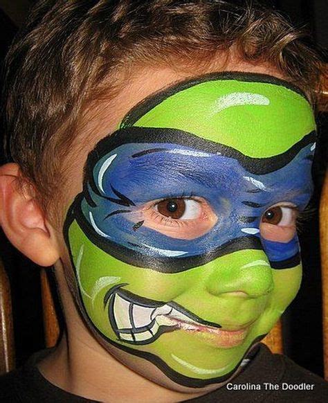 20 Face Painting Teenage Mutant Ninja Turtles Ideas Face Painting