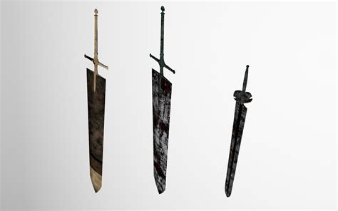 Asta Swords 3d Model Black Clover 3d Render Renderhub Gallery