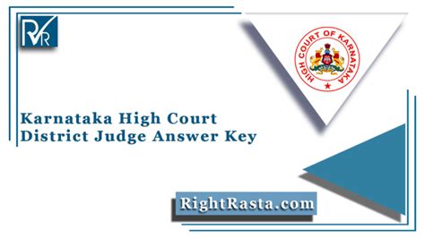 What is the first amendment about? Karnataka High Court District Judge Answer Key 2021 (Out ...