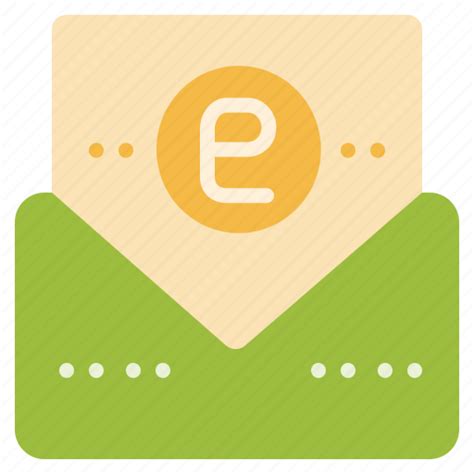 Electronic Email Envelope Letter Mail Message Online Icon