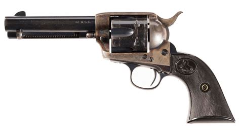 Colt 1st Gen Single Action Army Revolver With Factory Letter Rock