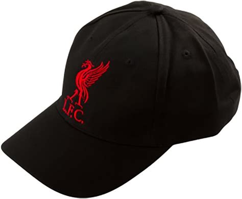 Liverpool Fc Official Football Cap Black Liverbird Uk