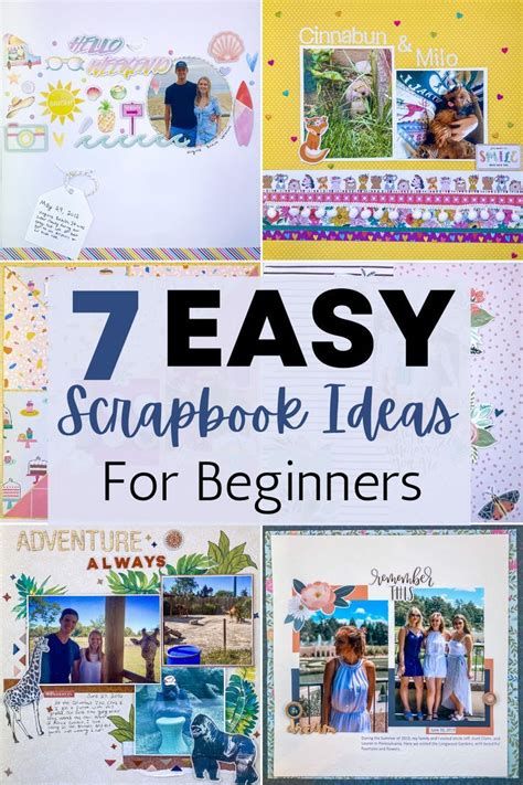 11 Easy Scrapbook Ideas For Beginners Artofit