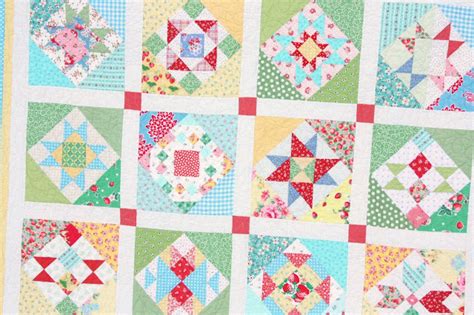 Finished Block Of The Month Quilt Diary Of A Quilter A Quilt Blog