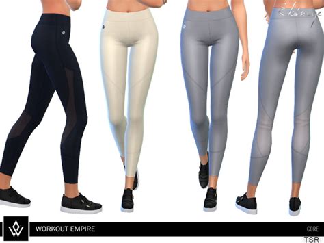 Core Tech Tights By Ekinege At Tsr Sims 4 Updates